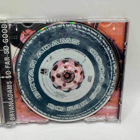 Bryan Adams - So Far So Good CD BMG Music - Picture 5 of 5